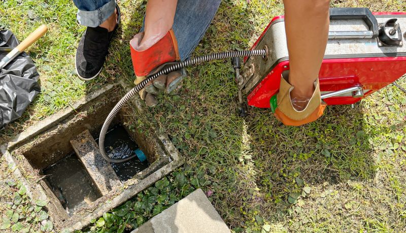 Yard Drain Unclogging