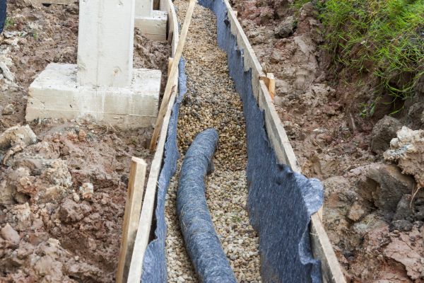 French Drain Installation in Fayetteville